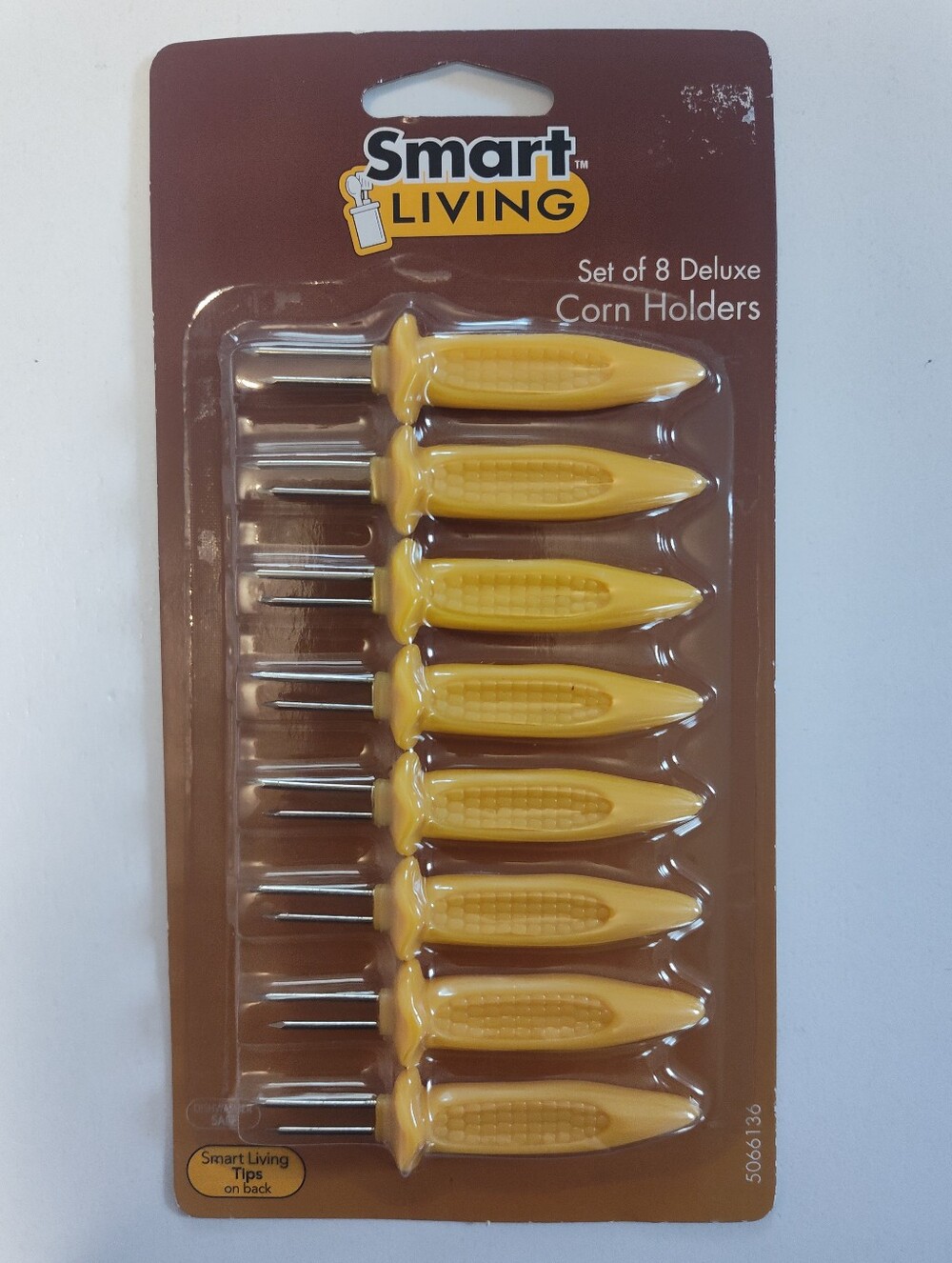 Smart Living Yellow Corn Holders - 8-Pack